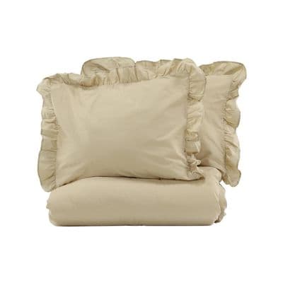 Levi Bed Set Cotton, Light Yellow ,240x220