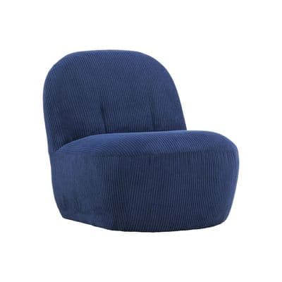 Mahla Lounge Chair ,Navy