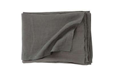 Milo Bedspread Linen , Light grey , 250x180
