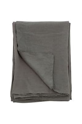 Milo Bedspread Linen , Light grey , 260x260