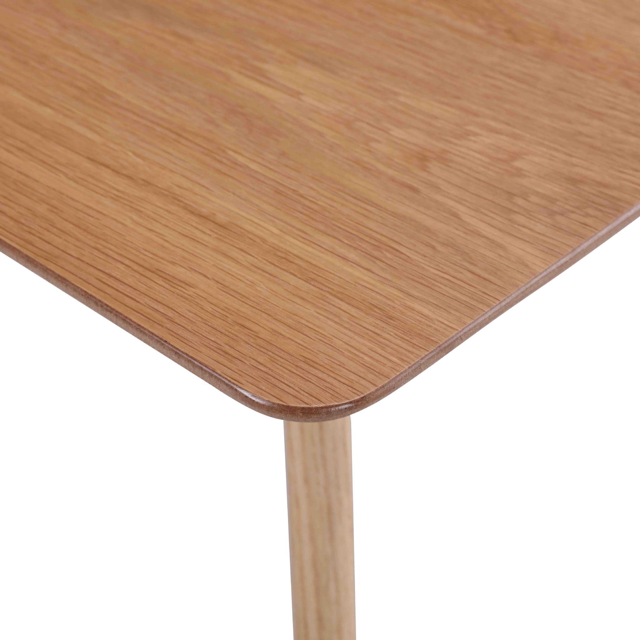Mmilo Bergen Rectangular Oak Veneer Dining Table