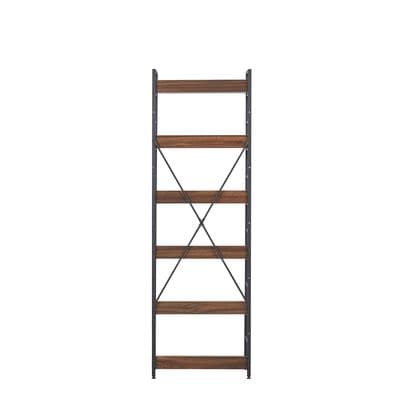 Mmilo MDF Bookshelf Walnut-187cm Height