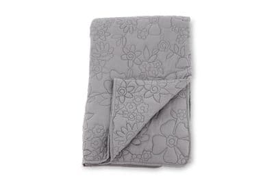 Niki Bedspread Microfiber , Light Grey ,260x180