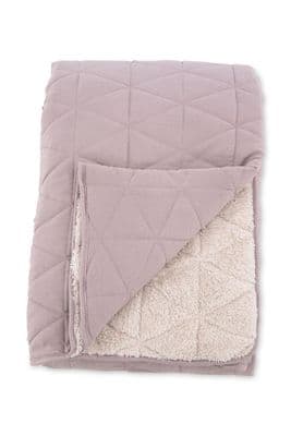 Nilla Bedspread Heavy brushed Polyester ,Light pink ,260x260