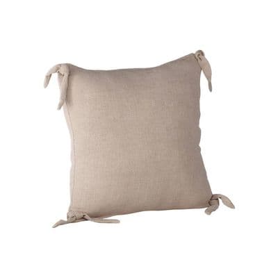 Nora Cushion Cover Linen Viscouse , Beige 40x40
