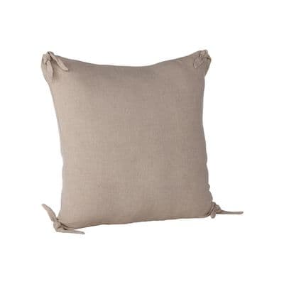 Nora Cushion Cover Linen Viscouse , Beige 60x60