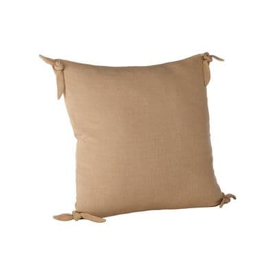 Nora Cushion Cover Linen Viscouse , Brown 60x60