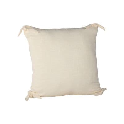 Nora Cushion Cover Linen Viscouse , White 60x60
