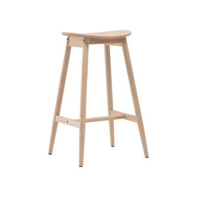 Orust Bar Chair , Whitewash / Wood
