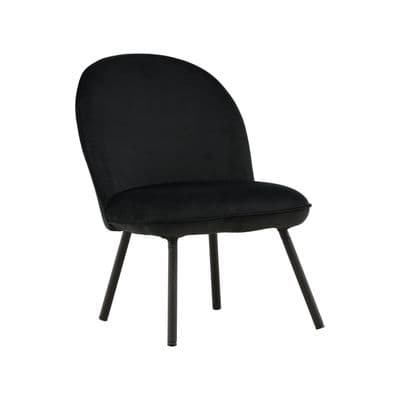 Polar Lounge Chair ,Black