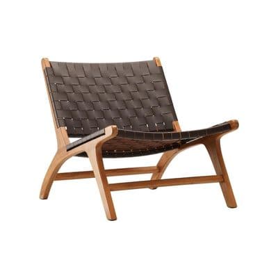 Rike Lounge Chair ,Brown