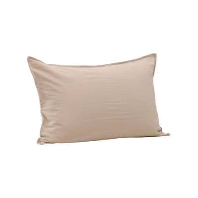 Ronja Cushion Cover Washed Cotton , Beige  40x60