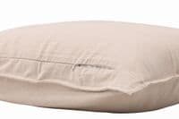 Ronja Cushion Cover Washed Cotton , Beige 45x45