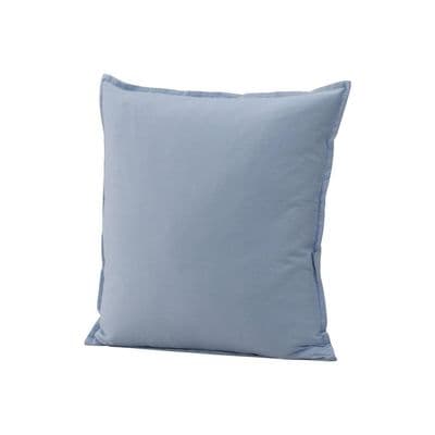 Ronja Cushion Cover Washed Cotton , Light Blue 45x45