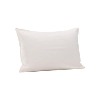 Ronja Cushion Cover Washed Cotton , White 40x60