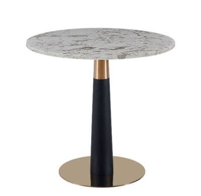 Round Pantheon Dining Table - Art Deco Legs 80cm
