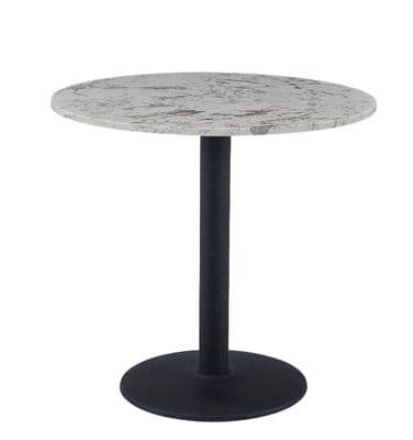 Round Pantheon Dining Table - Black Leg 80cm