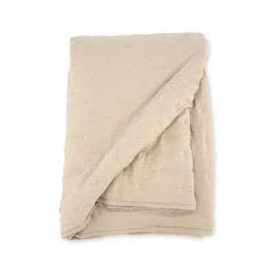 Sally Bedspread Microfiber , Beige ,250x150