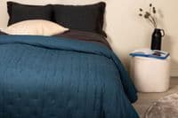 Sally Bedspread Microfiber , Blue ,150x250