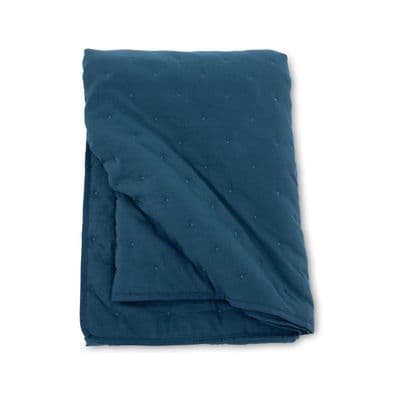Sally Bedspread Microfiber , Blue ,180x80