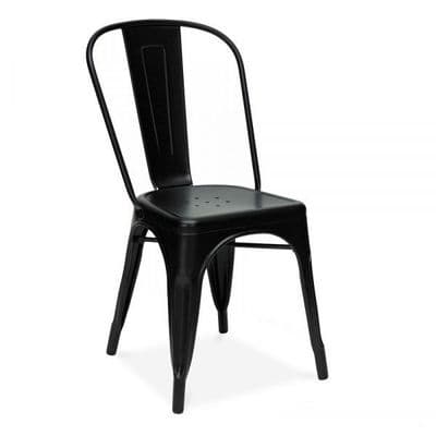 Tolix Metal Chair Stackable Dining Chair