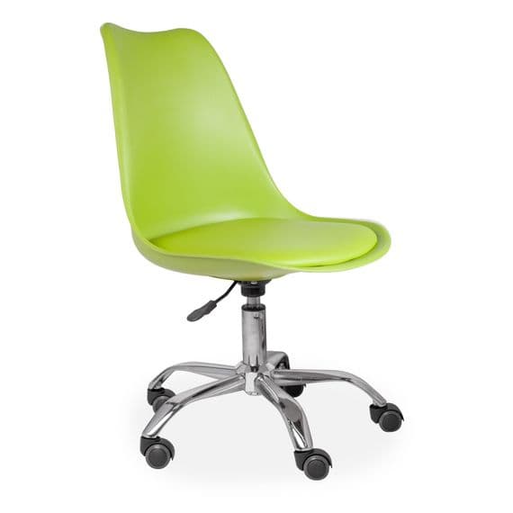 Tulip Office Chair, Green