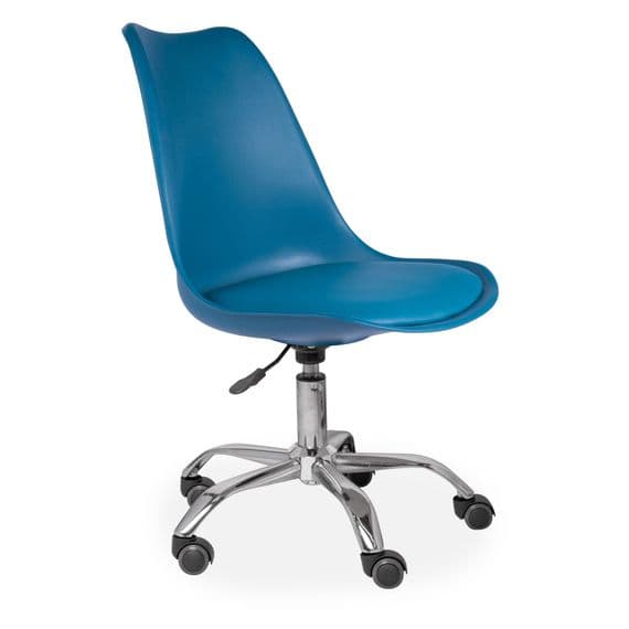 Tulip Office Chair, Ocean