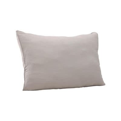 Tyra Cushion Cover Cotton Gauze , Grey 70x100