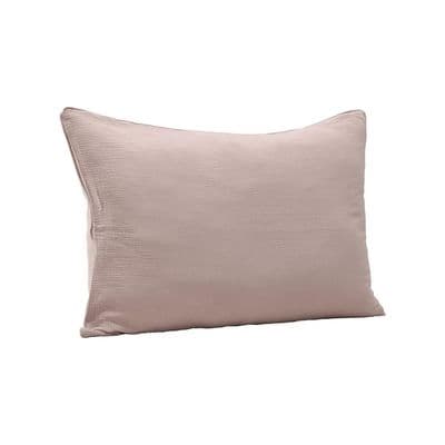 Tyra Cushion Cover Cotton Gauze , Light pink 70x100