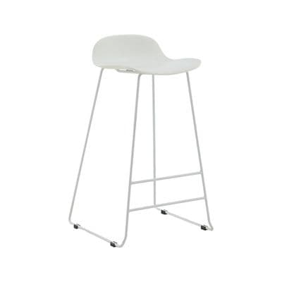 Wave Bar Chair 2 pack , White