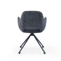 x2 Ioannis Pyramid Style Dining Chairs- Blue