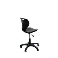 x2 SCM Swivel Office Chair with Adjustable Seat-Black