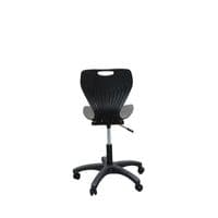x2 SCM Swivel Office Chair with Adjustable Seat-Black