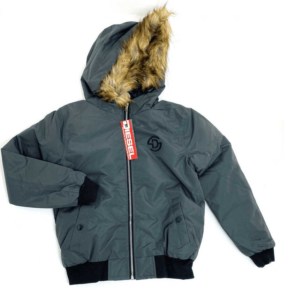 Diesel hooded bomber jacket Clearance