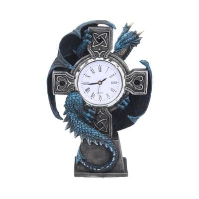 Anne Stokes Draco Clock 17.8cm