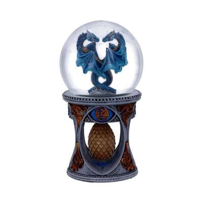 Anne Stokes Dragon Heart Snow Globe 18cm