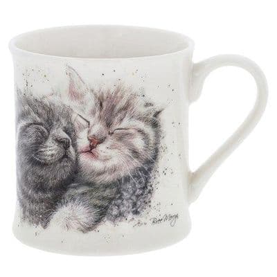 Bree Merryn Fine Art Fine China Mug - Cinders and Ella Cute cats