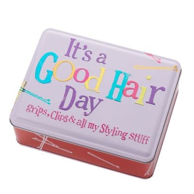 Brightside Hair Stuff  Tin Fun Practical Storage for Hair Accessories