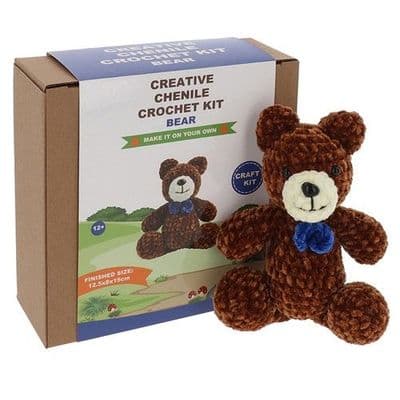 Creative Crochet Craft Kit for 12+ - Bear