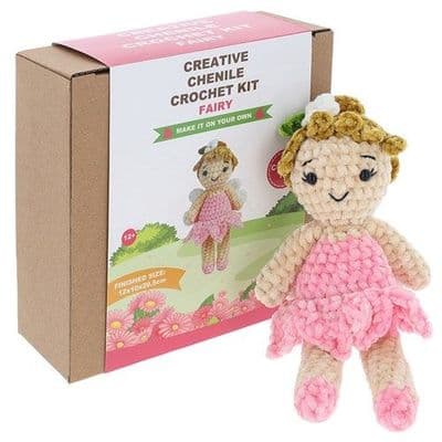 Creative Crochet Craft Kit for 12+ - Chenille Fairy