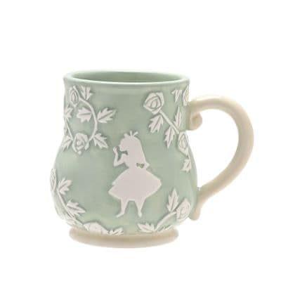 Disney Alice in Wonderland Embossed Mug Licenced Merchandise - Mad Hatter