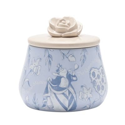 Disney Alice in Wonderland Trinket Box with 3d Rose Lid