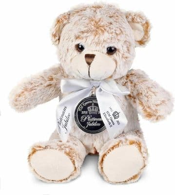 Elgate Queen Elizabeth Platinum Jubilee Teddy with Medal