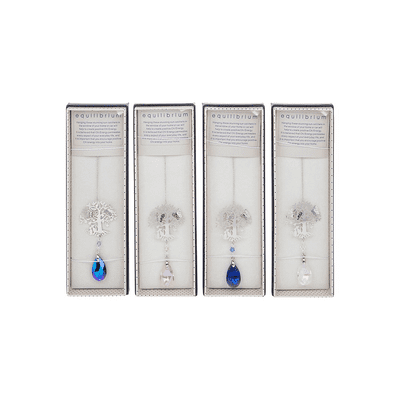 Equilibrium Hanging Crystal 3D Cat in Tree Suncatcher Rose