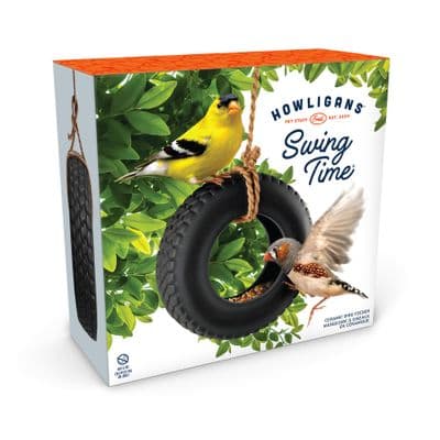 Fred Swing Time - Novelty Tire Swing Bird Feeder
