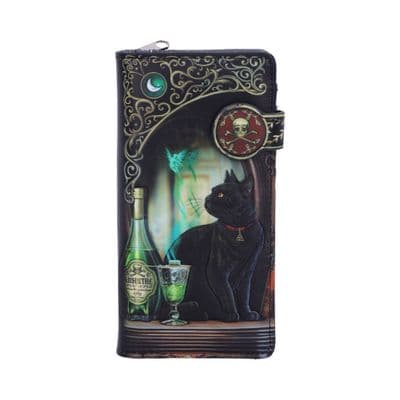Lisa Parker Absinthe Embossed Purse (LP) 18.5cm
