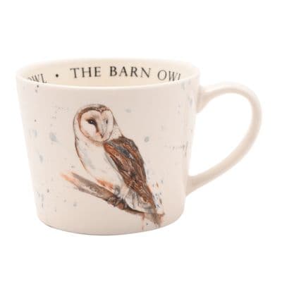 Meg Hawkins Barn Owl Ceramic Boxed Mug