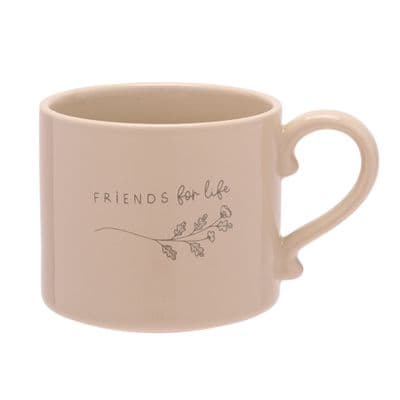 Moments Ceramic Stoneware Mug - Friends For Life