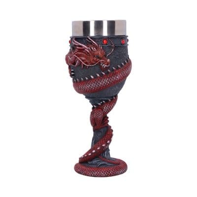 Nemesis Now Dragon Coil Goblet Red 20cm