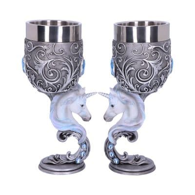 Nemesis Now Enchanted Hearts Goblets 18.5cm (Set of 2)